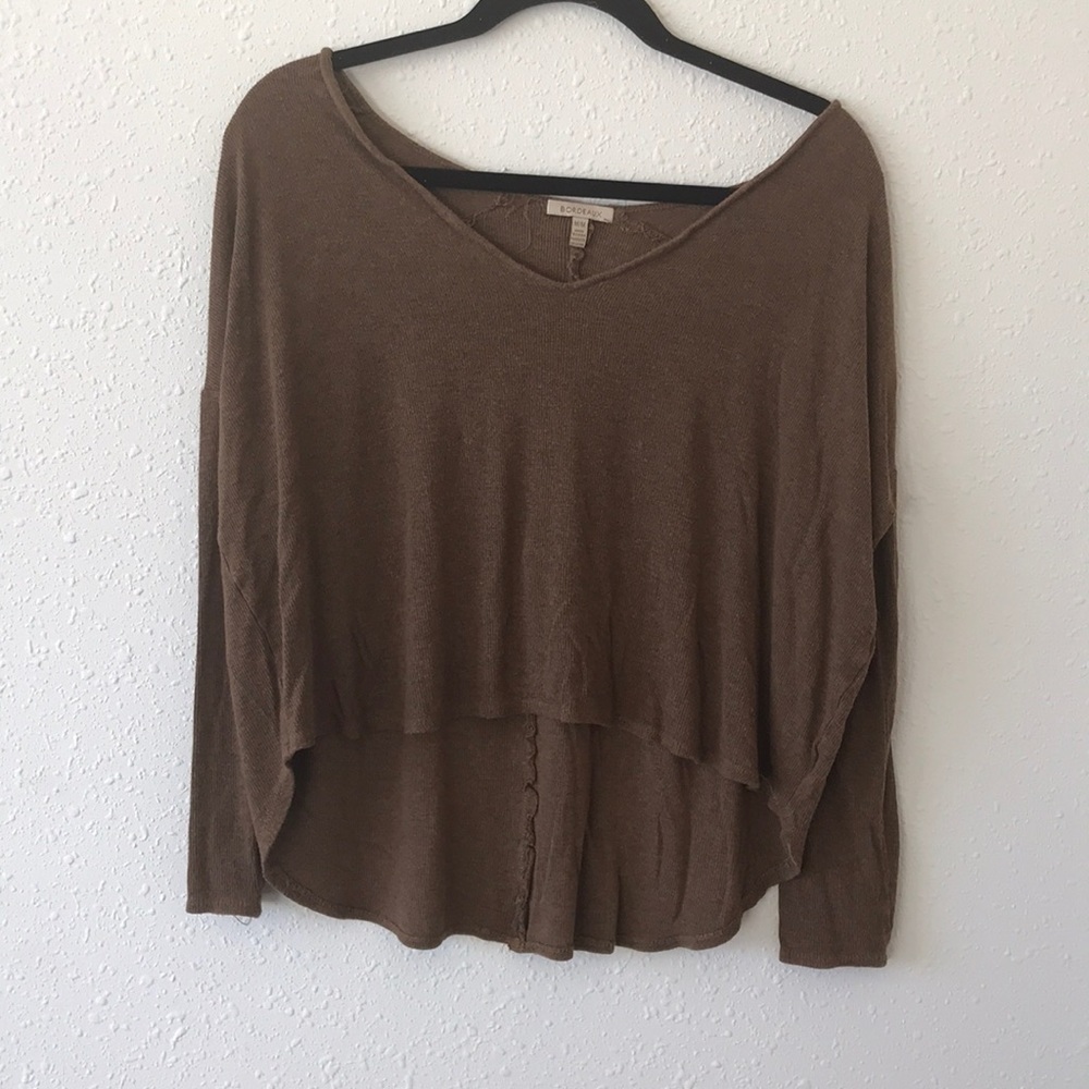 Brown blouse